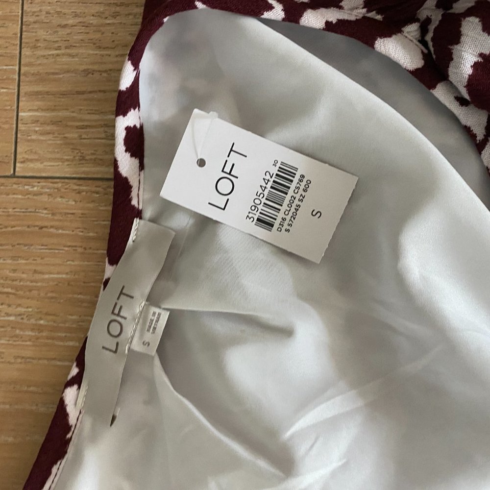 Loft Patterned Dress - Picture 2 of 3